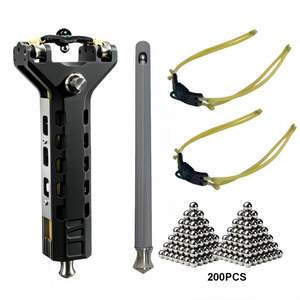Tirachinas Automatico Professional Automatic Slingshot Aluminum Alloy with Magazine for Outdoor Target Shooting - Product Image 1
