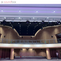 Esquema de procesamiento acústico de sala de música, panel de absorción de sonido difuso, panel de absorción de sonido de tela de reducción de ruido espacial
