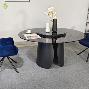 Precio barato nórdico moderno <span class=keywords><strong>redondo</strong></span> mesas de <span class=keywords><strong>comedor</strong></span> conjunto de 6 plazas <span class=keywords><strong>4</strong></span> plazas cocina restaurante <span class=keywords><strong>comedor</strong></span> - Product Image 5