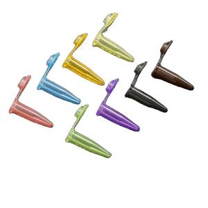 1.5ml रंगीन अपकेंद्रित्र ट्यूब शंक्वाकार नीचे के साथ सटीक तराजू 500pcs/पैकेज प्रेस टोपी - Product Image 1