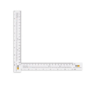 Regla de Medición de Heridas Wintech de 18 cm, Regla Médica de Papel para Hospitales - Product Image 2