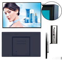 Affichage LCD commercial de 75 pouces tactile capacitif Android PC/Wins logiciel de gestion de système affiche numérique pour support mural intérieur