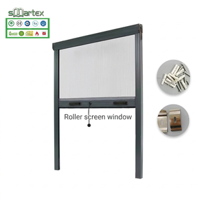 Mosquitera de aluminio ambiental enrollable para ventana, pantalla retráctil para insectos - Product Image 1