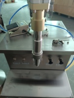 Vente directe usine – Machine verticale semi-automatique à piston simple tête pour liquides (crème, miel, shampoing, eau) avec trémie (5-1000 ml)