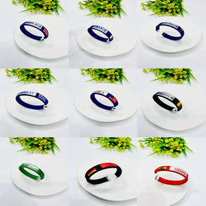 Pulsera de Recuerdo con Bandera de País, Diámetro de 65 mm, Pulsera Deportiva de Amistad, Pulsera de Moda para Fanáticos del Fútbol, para Hombres y Mujeres - Product Image 5