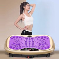 Plateforme vibrante d'exercice avec télécommande pour usage domestique, vibrations verticales, brûlage des graisses abdominales, perte de poids, massage, capacité maximale 150 kg