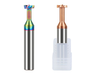 سعر الجملة التنغستن الصلبة كربيد T-فتحة مطحنة نهاية القاطع للصلب والألومنيوم - Product Image 1