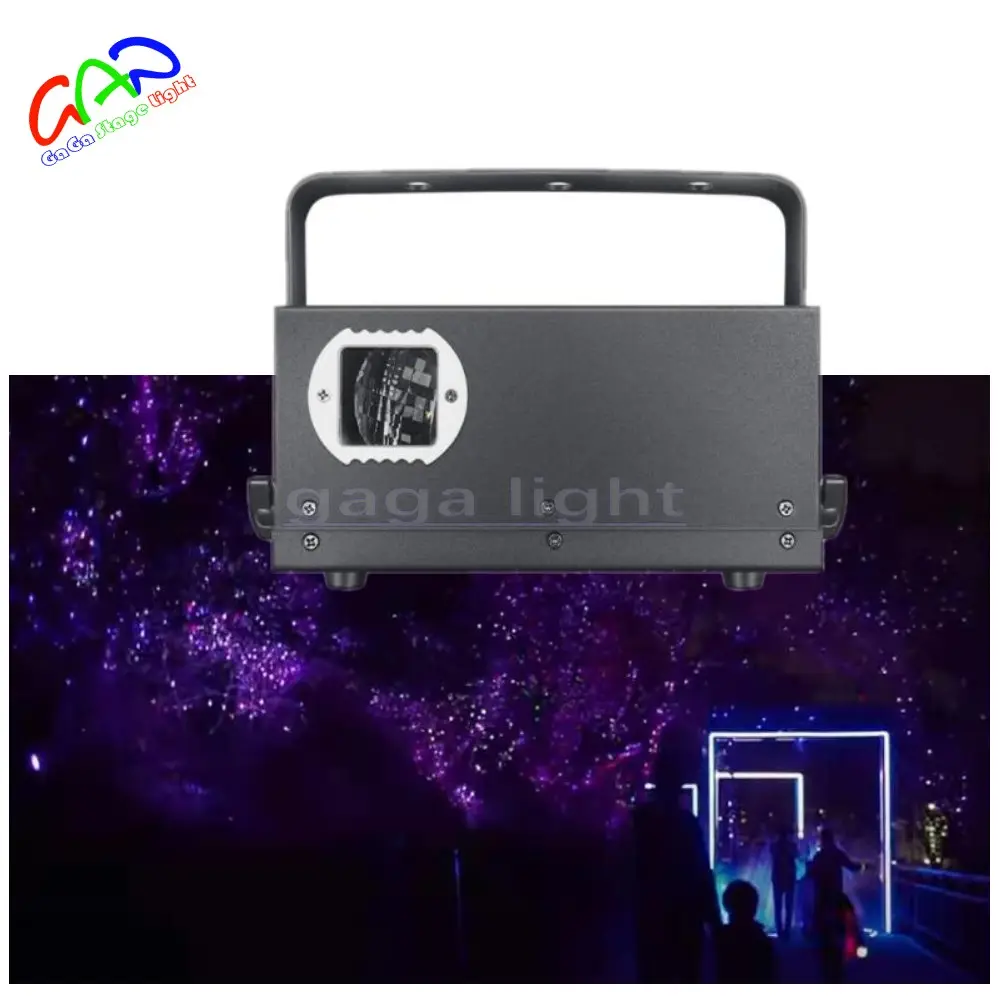 Guangzhou wholesale home party using sigle protable stage laser light show lighting projector