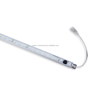 Bandes lumineuses LED linéaires en aluminium SMD 5050, indice de protection IP67, 12V, température de couleur réglable manuellement par bouton, bouton marche/arrêt, ROHS, garantie 5 ans - Product Image 3