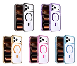 Nuevas Fundas Magnéticas Inalámbricas para iPhone 17ProMax 16 15promax 14 13pro, Protección Trasera para iPhone 15 Plus - Product Image 1