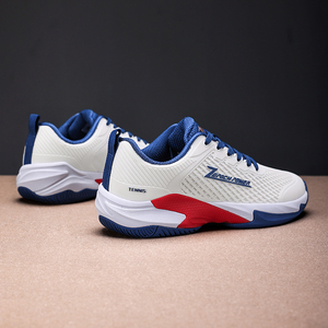 Conception <span class=keywords><strong>de</strong></span> maille <span class=keywords><strong>de</strong></span> chaussures <span class=keywords><strong>de</strong></span> padel <span class=keywords><strong>de</strong></span> tennis et <span class=keywords><strong>de</strong></span> pickleball blanches <span class=keywords><strong>de</strong></span> qualité professionnelle avec logo <span class=keywords><strong>personnalisable</strong></span> d'OEM <span class=keywords><strong>de</strong></span> caractéristique d'absorption des chocs - Product Image 1
