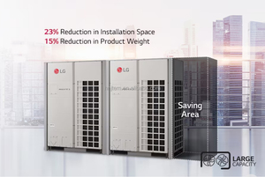 Système de climatisation LG Vrf Vrv  Refroidissement ET Chauffage  20/30/35KW Cassette à quatre voies Climatisation centrale pour hôtel Appartement - Product Image 6