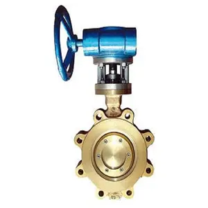 high quality rust-resistance bronze or brass butterfly valve