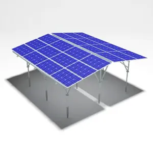 Solar Car Port Wholesale Solar Mounting System Aluminium Solar Panel Pole Holder