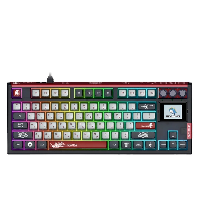 Skyloong Mini Wired Wireless Key Board Gaming Keyboard RGB Light up Backlit Backlight 1PC Gaming Keyboard PC Gaming Keyboard