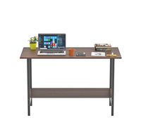 Gustowe Bureau moderne convertible sur pied Table d'étude modulaire en bois pour le bureau ou la maison Mobilier polyvalent pour poste de travail