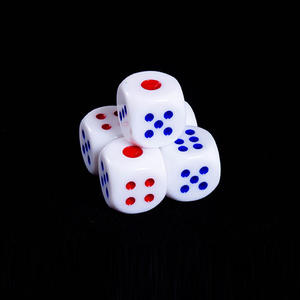 Passen Cross-Border Supply Large 25mm Acrylic Round Corner Mahjong Dice for Elderly <b>Gambling</b> Tables - Product Image 3