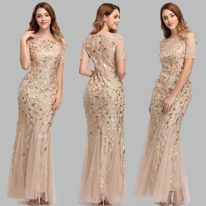 Vestidos de noche para mujeres europeas y americanas, vestidos de dama de honor, vestidos para fiestas, bailes y banquetes, vestidos con lentejuelas. - Product Image 2