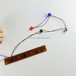 KY personalizado 3 teclas Walker caja de música PCB sonido PCB tablero juguetes música chip juguete pcba placa de <span class=keywords><strong>circuito</strong></span> bebé comedor Coche - Product Image 2