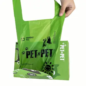 Fully Compostable Disposable Poo Bag Customized Pet Biodegradable Corn Starch Dog Poop Bag