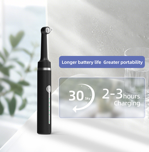 Kit de polissage <span class=keywords><strong>dentaire</strong></span> Rongzhou Gift, kit de blanchiment des dents avec brosse, gobelet, disques et pâte pour usage familial à domicile, électrique et rechargeable - Product Image 3