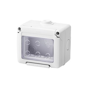 Contenitore a Parete 'EASY' IP55 per Apparecchi a 2 Postazioni - Product Image 2