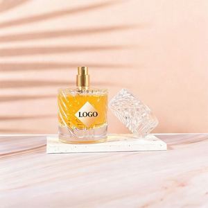 Recyclable Glass Bottle <b>Empty</b> Luxury Custom Label 100ml Excellent Quality Thick Arabic Perfume Spray Bottles with Packaging <b>Box</b> - Product Image 1