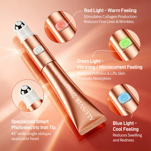 <span class=keywords><strong>Crema</strong></span> Eléctrica para Ojos <span class=keywords><strong>de</strong></span> Marca Privada con Colágeno PDLLA, PDRN, Luz Roja Estimulante <span class=keywords><strong>de</strong></span> Colágeno, Microcorriente <span class=keywords><strong>Reafirmante</strong></span>, Niacinamida Iluminadora - Product Image 3