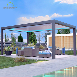 Set <span class=keywords><strong>da</strong></span> <span class=keywords><strong>giardino</strong></span> per Patio kit di mobili persiane per Pergola in alluminio mobili <span class=keywords><strong>da</strong></span> esterno moderni - Product Image 2