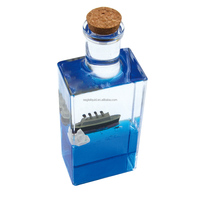 Nouvelle bouteille de vin Design créatif intérieur accessoires décor à la maison bateau de croisière liquide nordique jouet cadeau bureau ornement décoratif