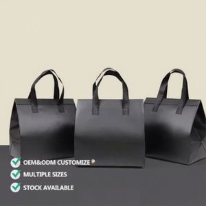 Bolsa Térmica Aislante para Alimentos, Reciclable, de Tela No Tejida, para Restaurante, Entrega de Bebidas y Pasteles, con Logotipo Personalizado, Bolsas para Llevar - Product Image 1