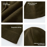 Gorro Térmico Cortavientos de Forro Polar para Adulto, Gorro de Invierno Cálido y Ligero para Correr, Senderismo, Caza y Esquí