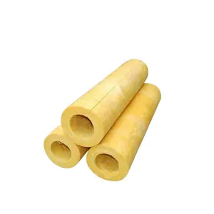 3/4 inch thickness 25~200mm foil-faced glass wool tube basement ventilation duct modern design