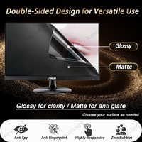 Filtre de confidentialité en gros, amovible, anti-espionnage, anti-reflet, anti-lumière bleue, anti-traces de doigts pour écran de bureau ASUS 21,5 pouces 16:9