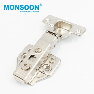 Charnières de meuble de cuisine 35 mm à clipser, à fermeture amortie, hydrauliques, en acier inoxydable, 3D - Product Image 3