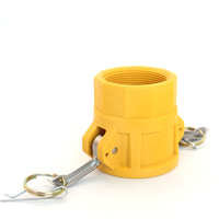 1/2 ''à 4''IBC Accouplement Réservoir Adaptateur Nylon Matériel Type D Camlock Accouplement Rapide Camlock Accouplement