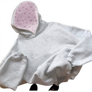 Patchs brodés surdimensionnés avec logo personnalisé, respirants, écologiques, imperméables, pour femmes, hiver, automne, à capuche, vente en gros, haute qualité - Product Image 3