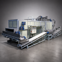 Nieuwe Twin Screw Extruder Machine voor de productie van getextureerde eiwitproducten, zoals erwtenproteïne en tarwe-soja HMMA productielijn