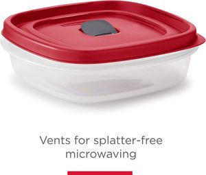 <b>Refrigerator</b> Organize Air Tight Injection Rectangle Food Storage <b>Container</b> Eco-Friendly PE+PP Material - Product Image 2