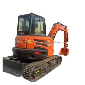 Meilleur prix, excavatrice d'occasion de haute qualité Kubota Kx155 en stock à vendre, excavatrice de 5 tonnes du Japon - Product Image 1