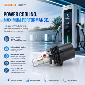 Pompe à engrenages magnétique compacte pour la circulation de fluide de transfert de chaleur à haute efficacité pour la charge rapide DCFC EV de niveau 3 - Product Image 1