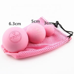 Pelota de Masaje de Goma Dura de 3cm 4cm 5cm 6cm para Pilates, Yoga, Rehabilitación, Quiropráctica, Terapia y Fitness, con Logotipo Grabado Personalizado - Product Image 3