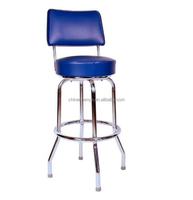 Tabouret de bar moderne en métal, durable, réglable en hauteur, chaise de comptoir élégante, couleur personnalisable, siège de pub industriel – Vente en gros