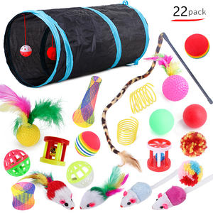 <span class=keywords><strong>Venta</strong></span> caliente Cat Tube Tunnel Interactive Kitten Chew Ball Toy Variety Pack Set para Pet Shop - Product Image 4