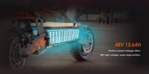 EU Stock Official For Kukirin G2 Foldable <b>10</b> <b>inch</b> vacuum tires Electric Commuter Scooter-waterproof 55km Range - Product Image 4