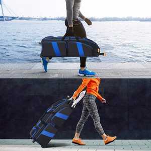 Bolsa de Béisbol con Ruedas, Bolsa de Equipo de Béisbol Resistente, Impermeable, con Logotipo Personalizado, Gran Capacidad - Product Image 6