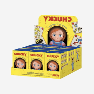 Venta caliente Auténtico POPMARTT <span class=keywords><strong>Chucky</strong></span> Serie de franquicias Caja ciega Regalos de Halloween Juguetes Estatuilla Cajas misteriosas - Product Image 1