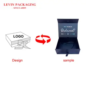 Atacado personalizado único impresso design livre beleza luxo com logotipo presente caixa de papel embalagem para negócios