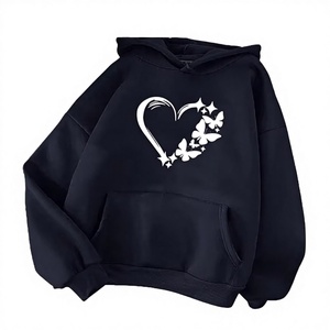 Sudaderas con Capucha de Invierno para Hombre, Color Rojo Brillante, Diseño de Dibujos Animados, 100% Algodón, Anti-Pilling, con Estampado en Relieve, Pedidos Personalizados, Ropa Deportiva al por Mayor - Product Image 3