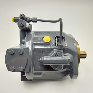 Bomba de pistones axiales variables de alta presión A10VO45 A10VO45DFR1/32R-PSC62K01 para excavadora, diseñada para aplicaciones hidráulicas de servicio pesado - Product Image 1